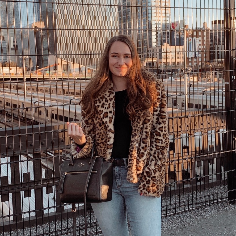 Wild Fable Leopard Faux Fur Jacket